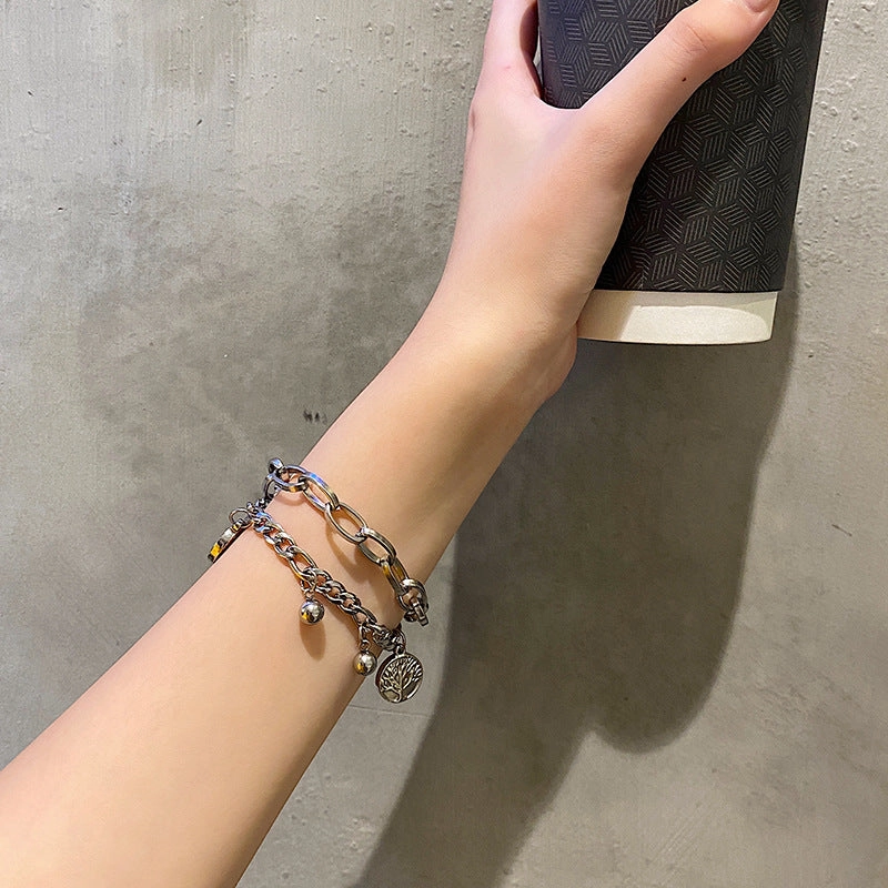 Wholesale Titanium Steel Non-fading Bracelet