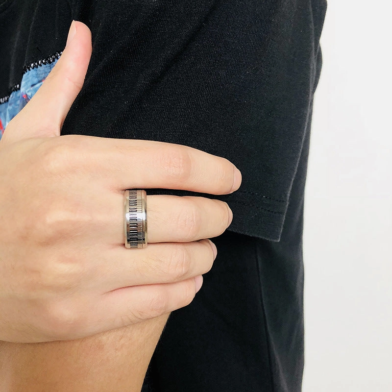 Wholesale Titanium Steel Piano Rings