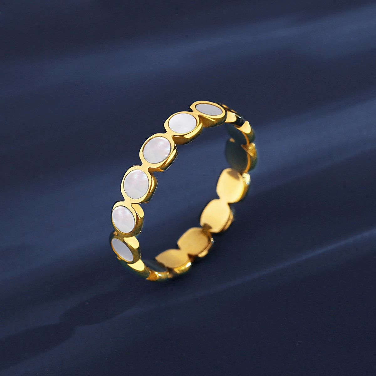 Wholesale Titanium Steel Shell Rings