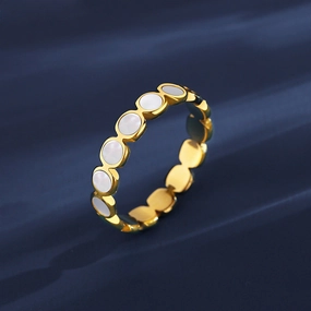 Wholesale Titanium Steel Shell Rings
