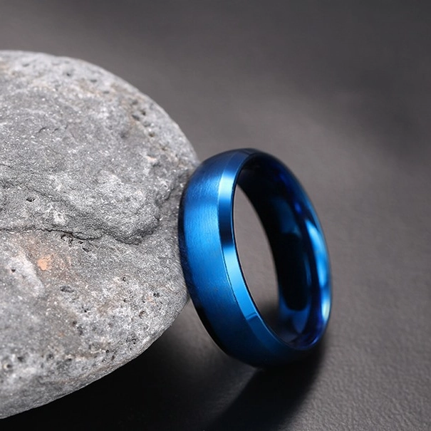 Wholesale Titanium Steel Smooth Ring