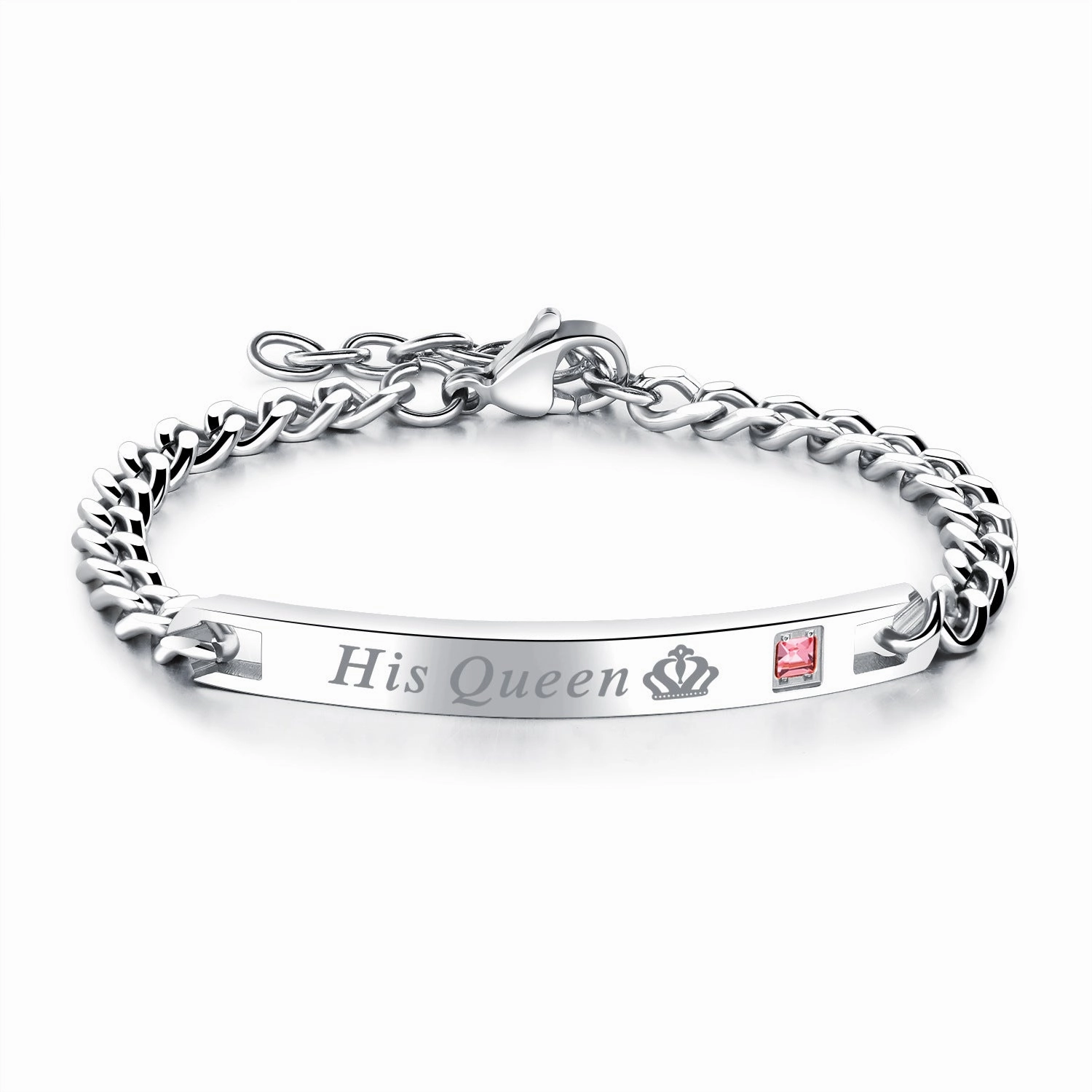 Wholesale Titanium Steel Three-dimensional Rose Gold Bracelet