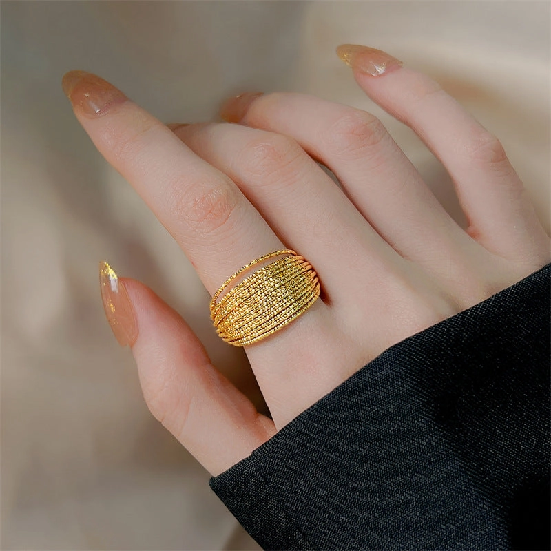 Wholesale Town Store Jewel Line Copper Ring