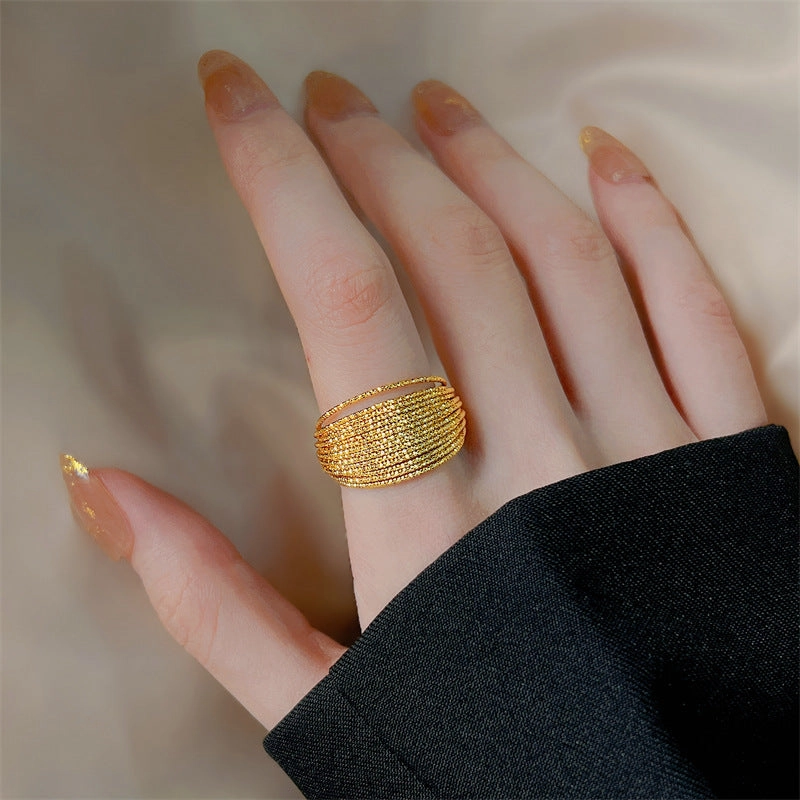 Wholesale Town Store Jewel Line Copper Ring