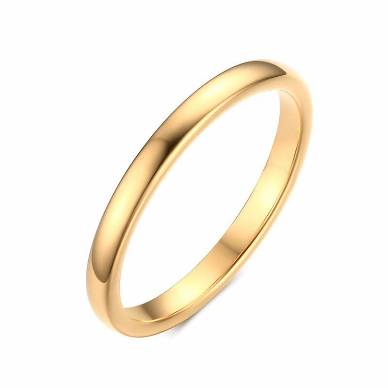 Wholesale Tungsten Steel Smooth Plain Circle Ring