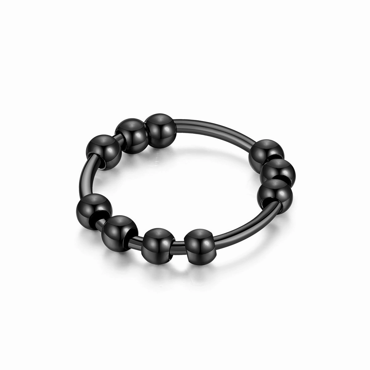 Wholesale Turnable Ball Stainless Steel Rings