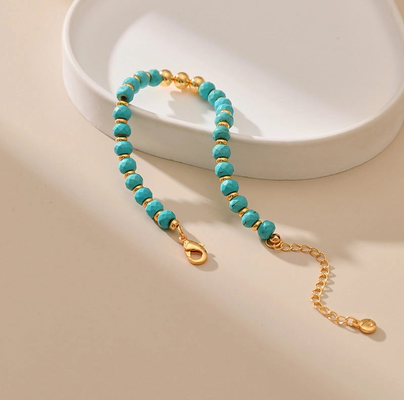 Wholesale Turquoise Handmade Metal Bracelet