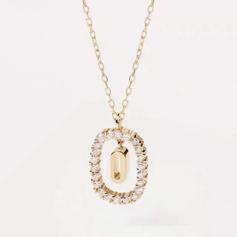 Wholesale Twenty Six Alphabet Pendants Copper Necklaces