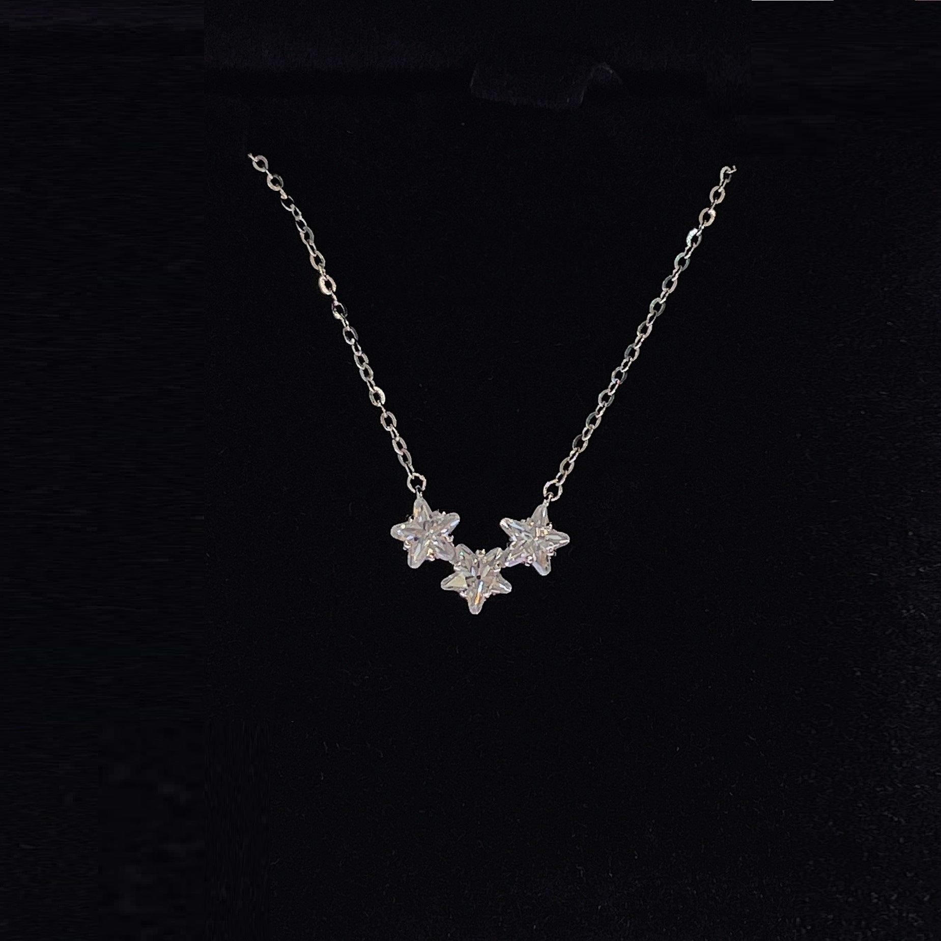 Wholesale Twinkle Star Copper Necklaces