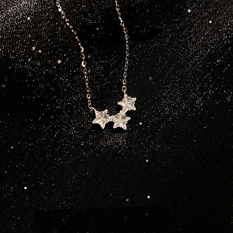 Wholesale Twinkle Star Copper Necklaces