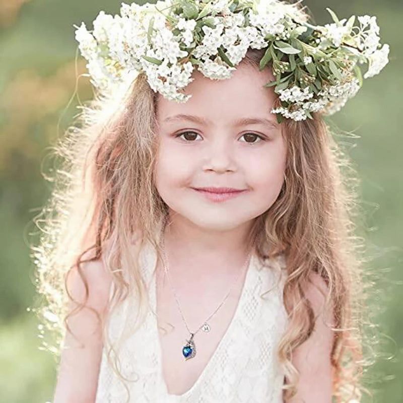 Wholesale Unicorn Heart Diamond Necklaces