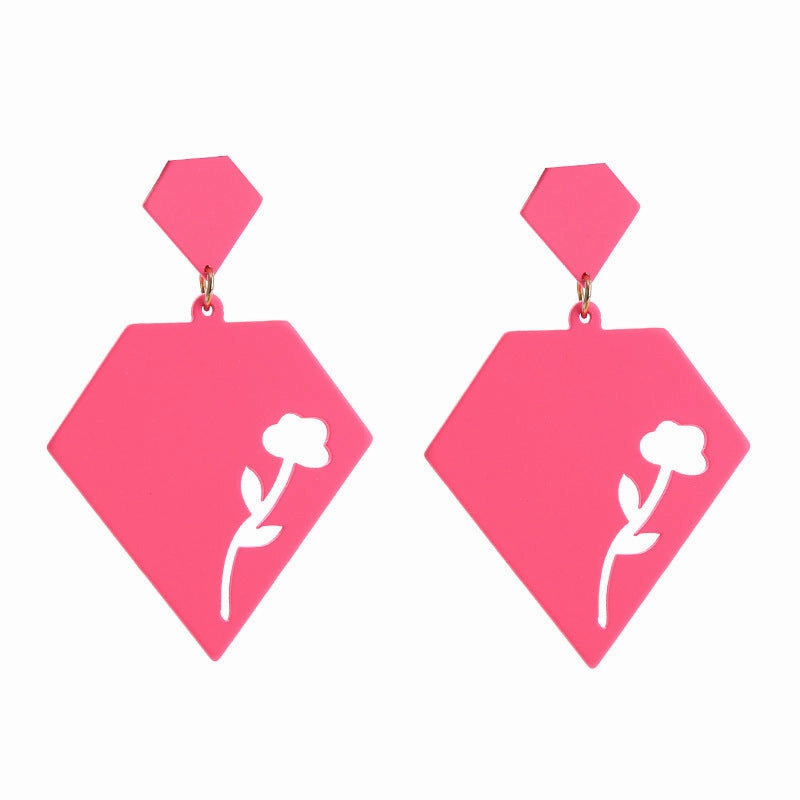 Wholesale Valentine's Day Love Acrylic Earrings