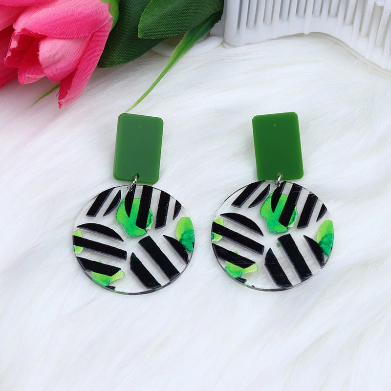 Wholesale Valentine's Day Love Acrylic Earrings