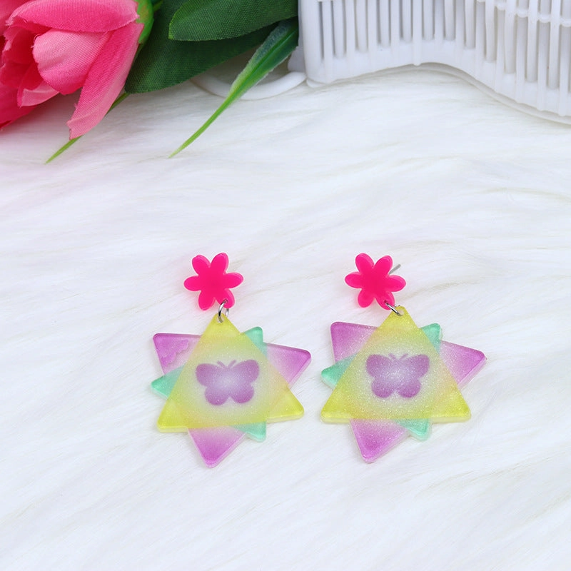 Wholesale Valentine's Day Love Acrylic Earrings