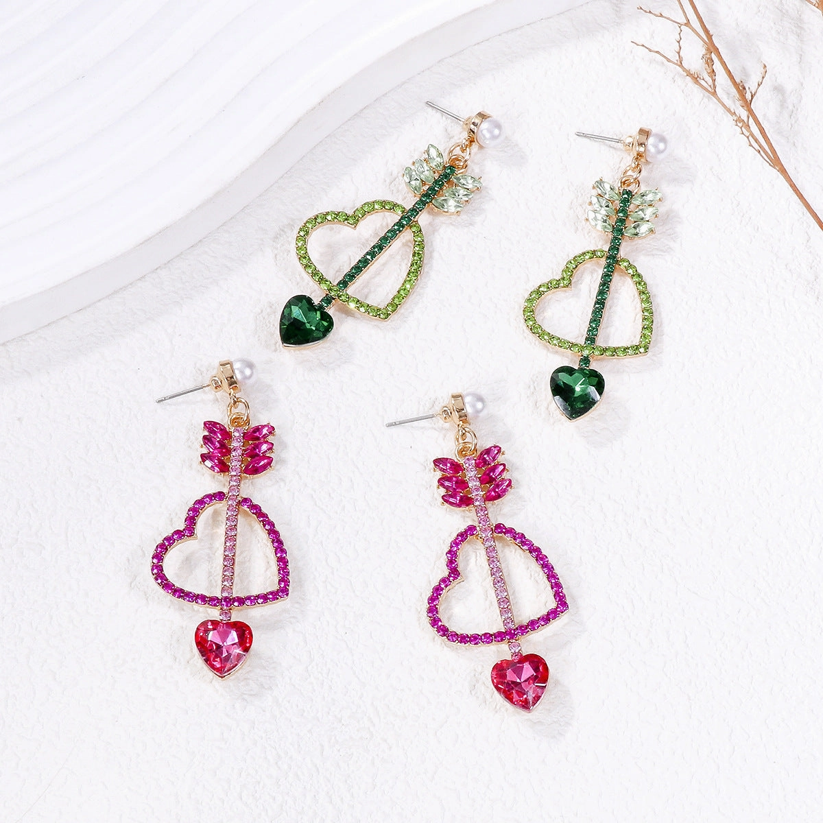 Wholesale Valentine's Day Love Earrings