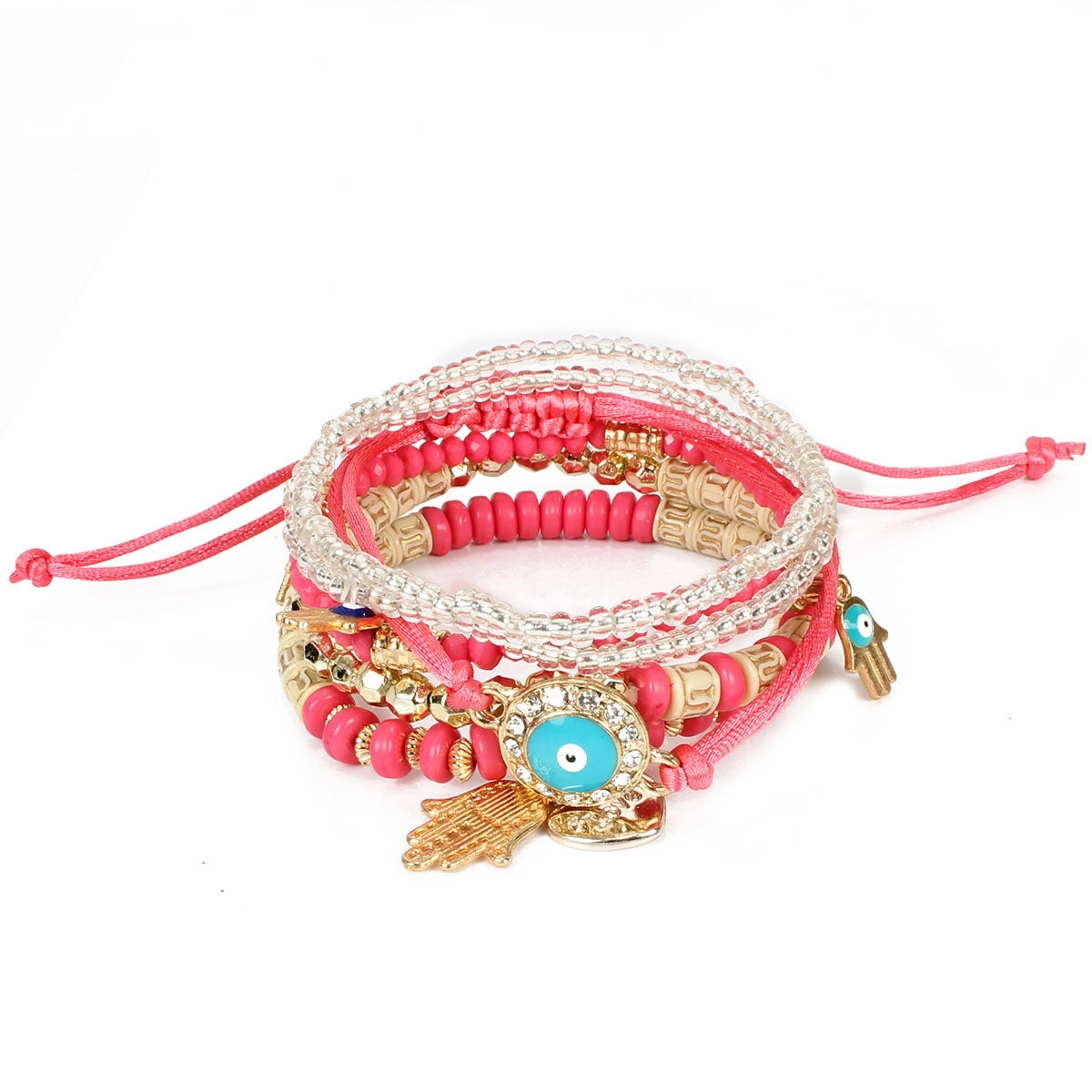 Wholesale Vintage Cute Character Multilayer Bracelet