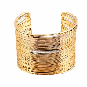 Wholesale Vintage Exaggerated Metal Open Bracelet