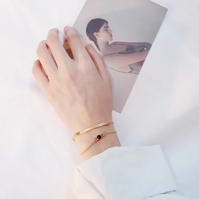 Wholesale Vintage Geometry Alloy Bracelet