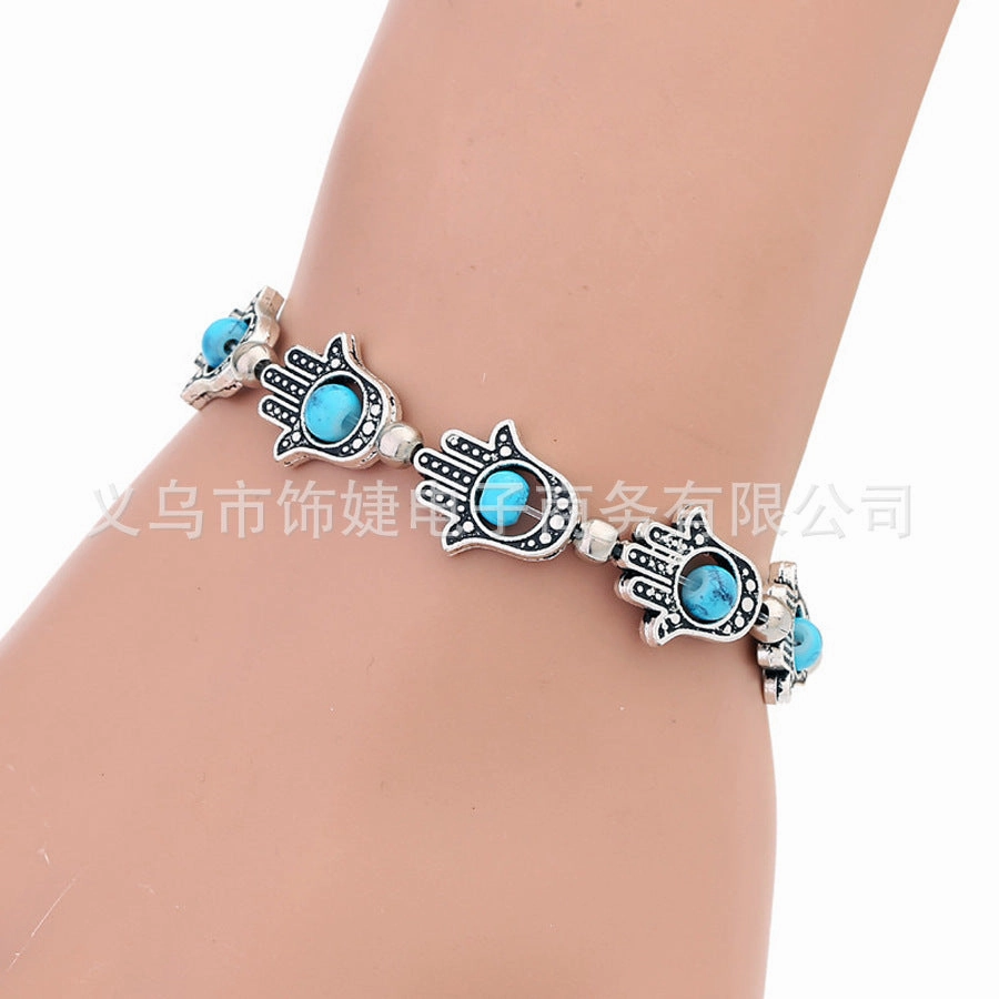 Wholesale Vintage Hexagram Alloy Bracelets