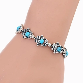 Wholesale Vintage Hexagram Alloy Bracelets