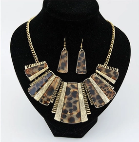 Wholesale Vintage Leopard Alloy Necklaces