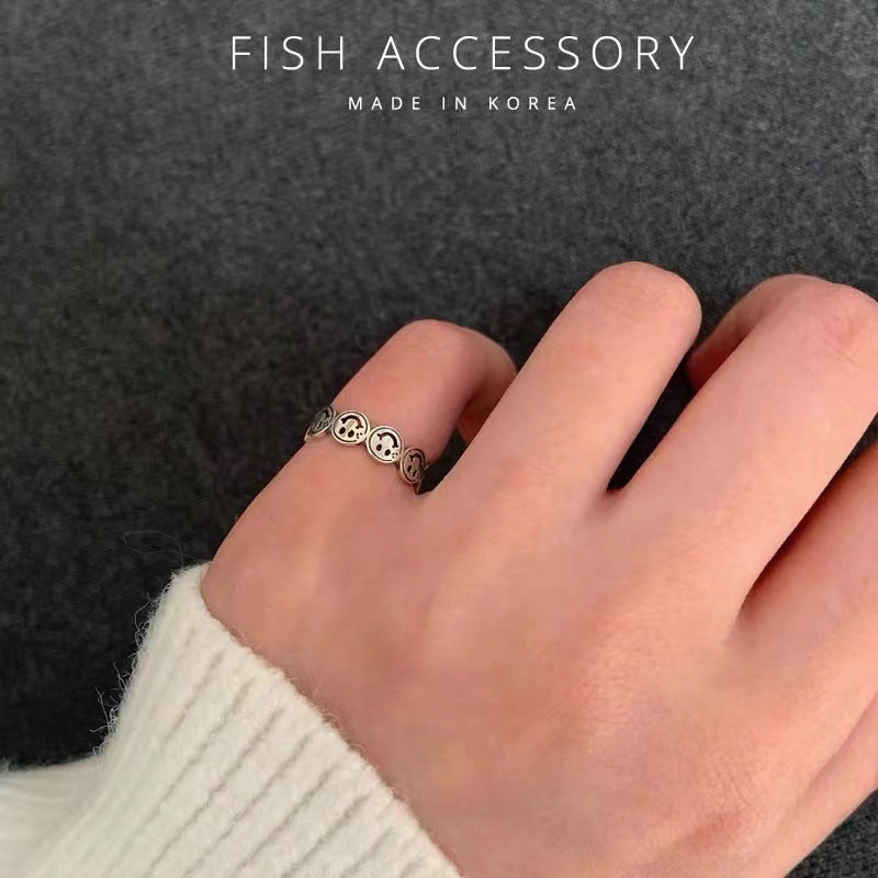 Wholesale Vintage Moonstone Pearl Copper Rings