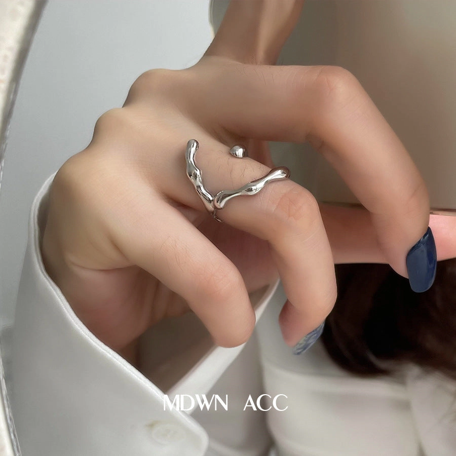 Wholesale Vintage Moonstone Pearl Copper Rings