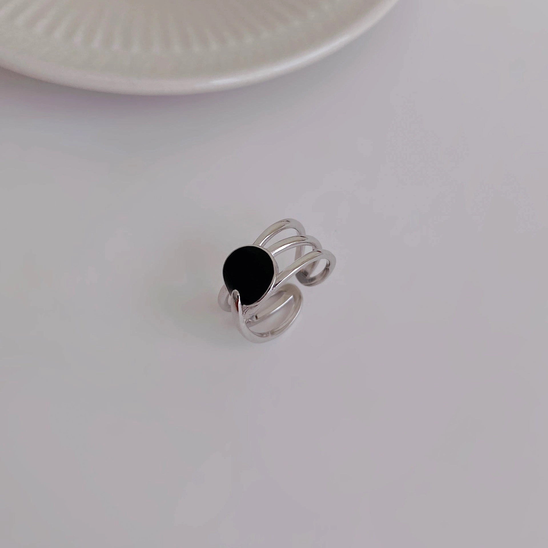 Wholesale Vintage Moonstone Pearl Copper Rings