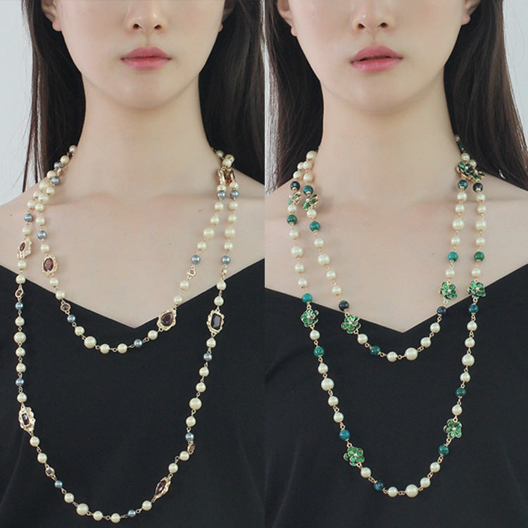 Wholesale Vintage Pearl Alloy Necklaces