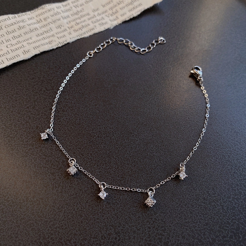 Wholesale Vintage Pearl Niche Advanced Titanium Steel Bracelet For Women