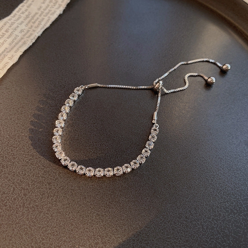 Wholesale Vintage Pearl Niche Advanced Titanium Steel Bracelet For Women