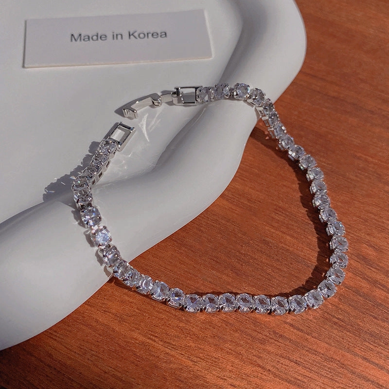 Wholesale Vintage Pearl Niche Advanced Titanium Steel Bracelet For Women