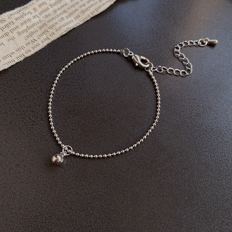 Wholesale Vintage Pearl Niche Advanced Titanium Steel Bracelet For Women