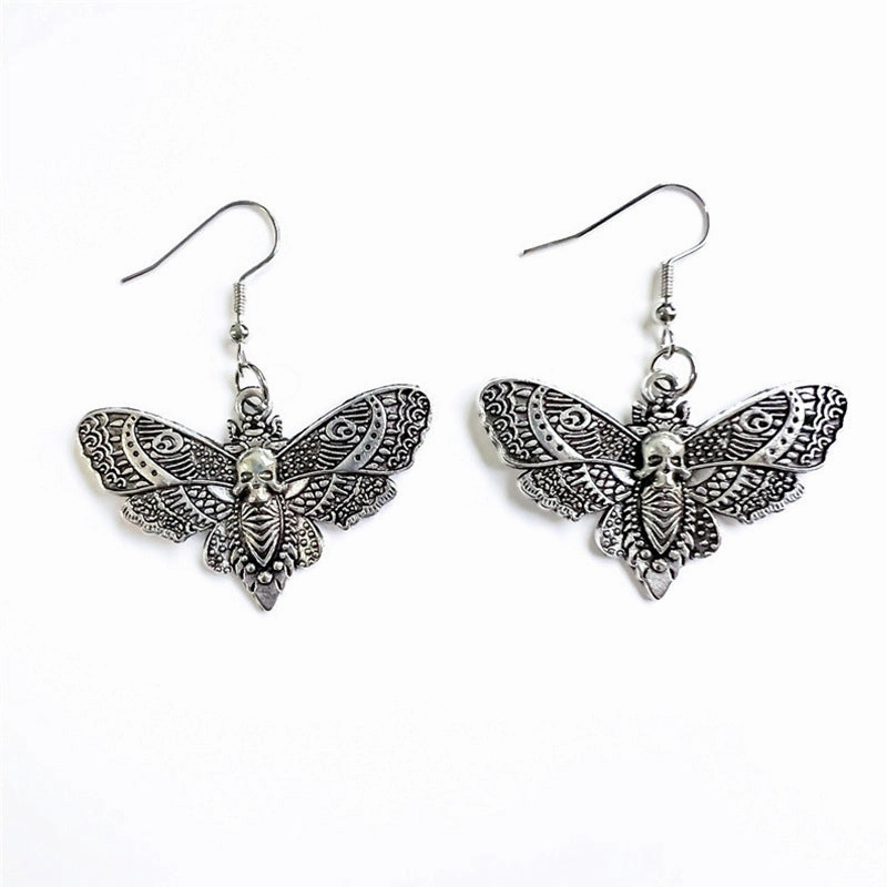 Wholesale Vintage Skull Alloy Necklace