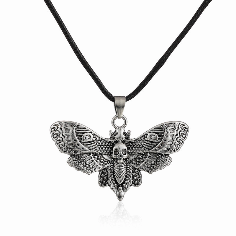 Wholesale Vintage Skull Alloy Necklace