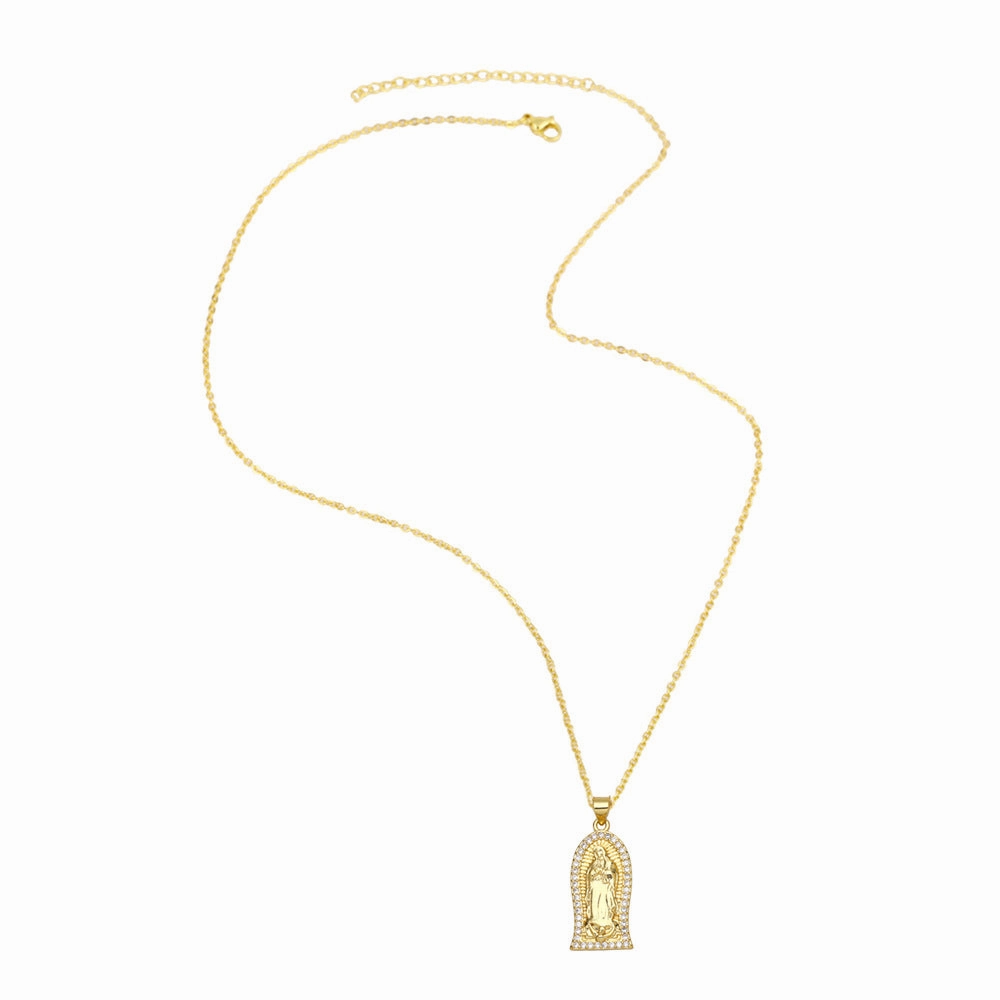 Wholesale Virgin Mary Copper Necklaces