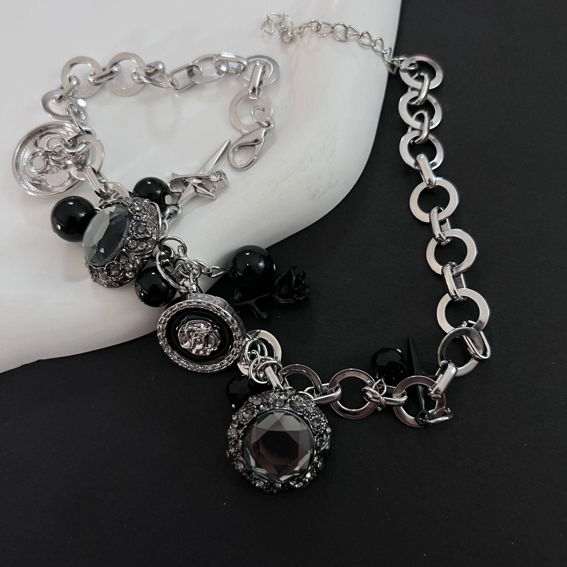 Wholesale Y2K Alloy Clavicle  Necklaces