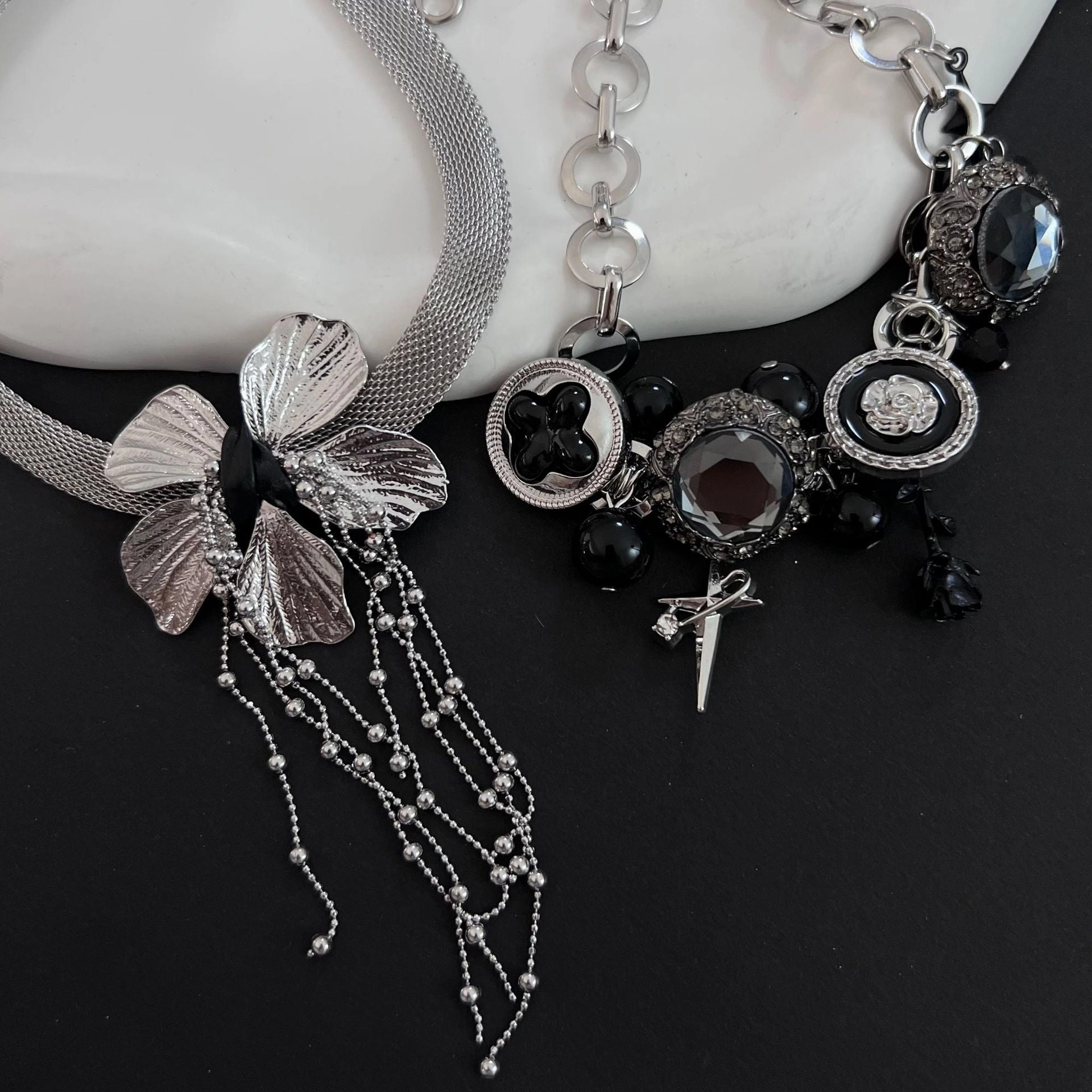 Wholesale Y2K Alloy Clavicle  Necklaces