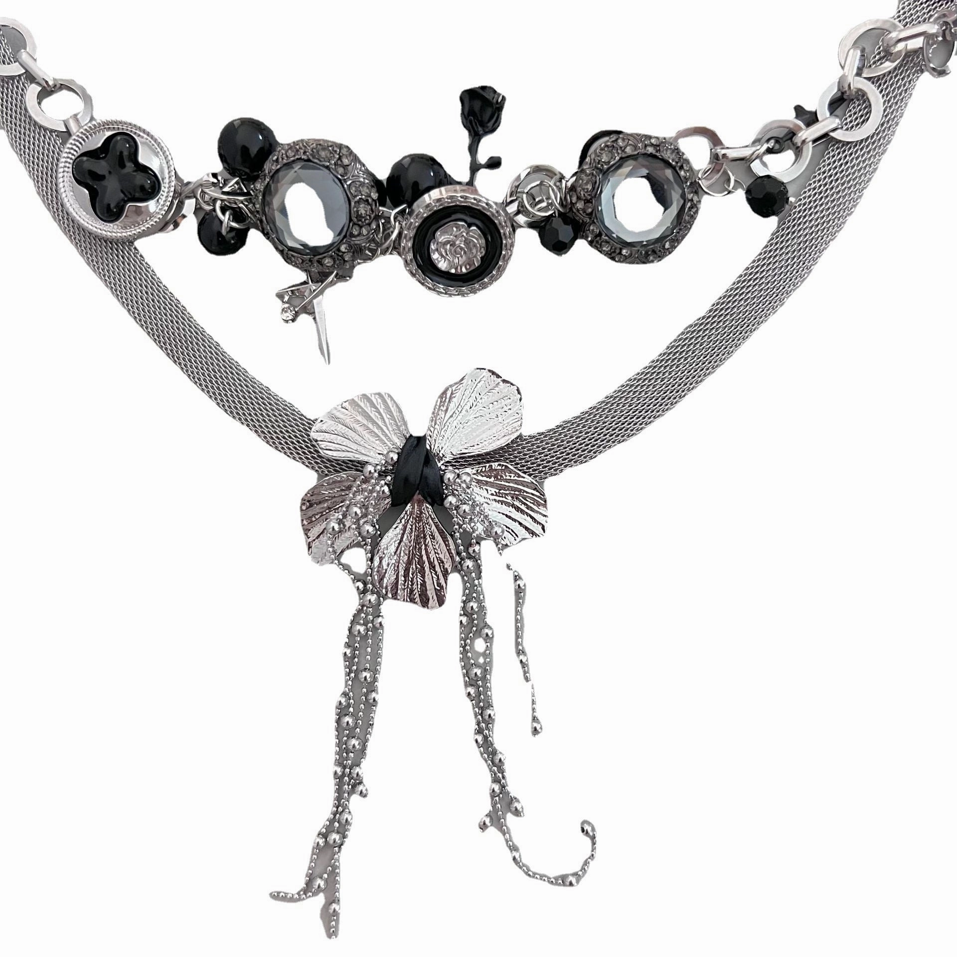 Wholesale Y2K Alloy Clavicle  Necklaces
