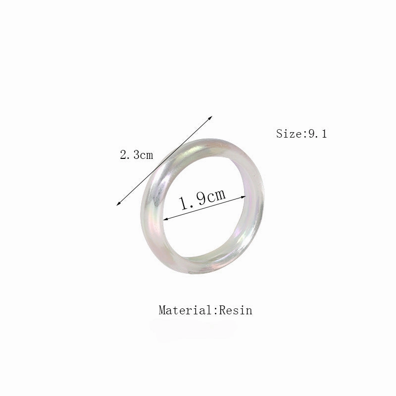 Wholesale Zhendian Treasure Acrylic Ring