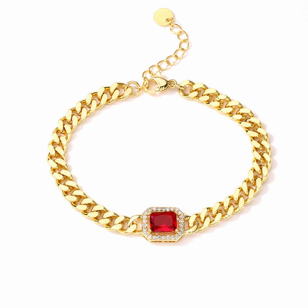 Wholesale Zircon Antique Copper Bracelet