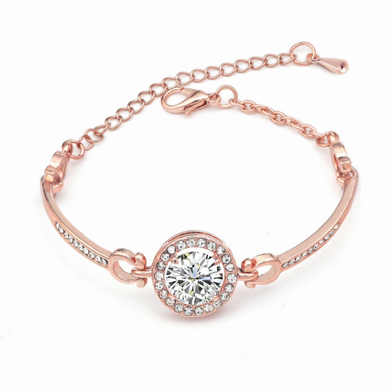 Wholesale Zircon Simple Alloy Bracelet