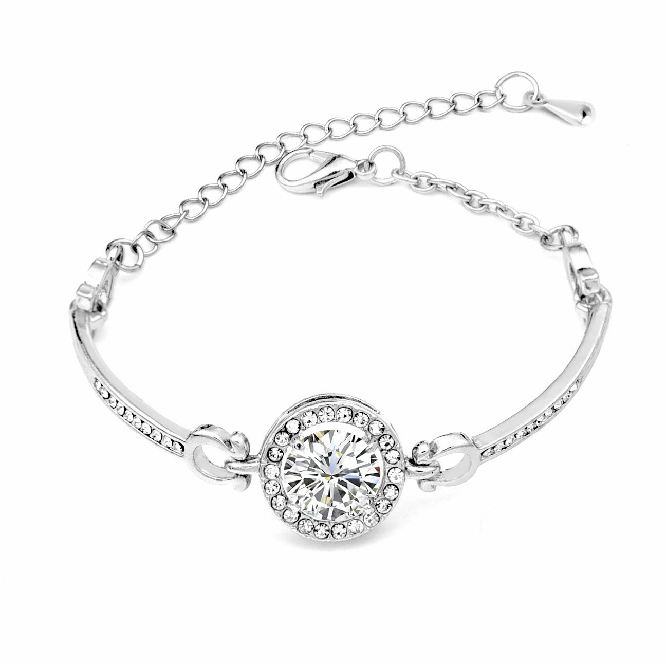 Wholesale Zircon Simple Alloy Bracelet