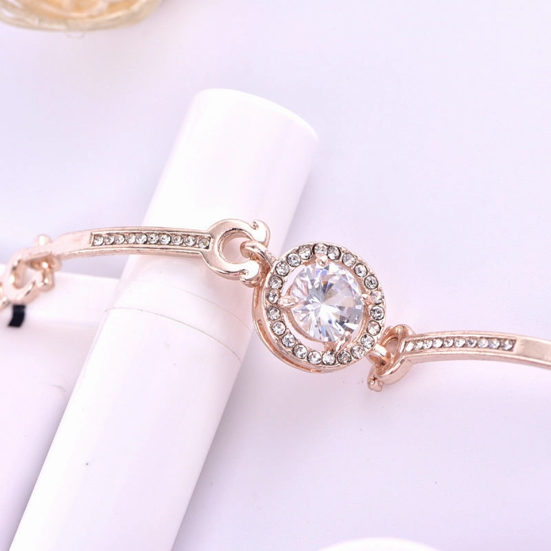 Wholesale Zircon Simple Alloy Bracelet