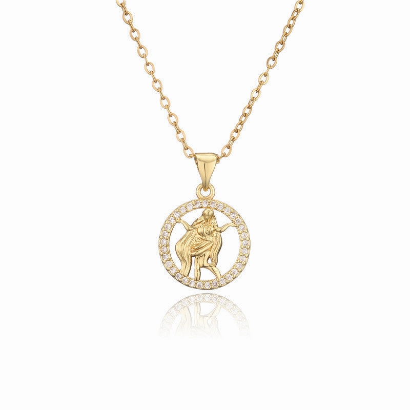Wholesale Zodiac Copper Necklaces