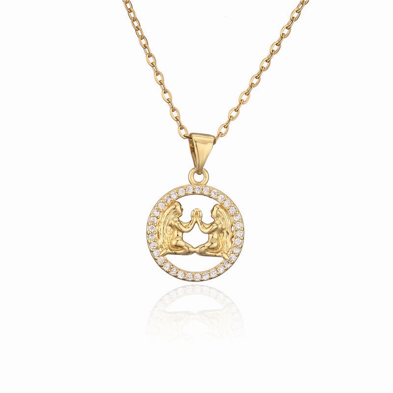 Wholesale Zodiac Copper Necklaces