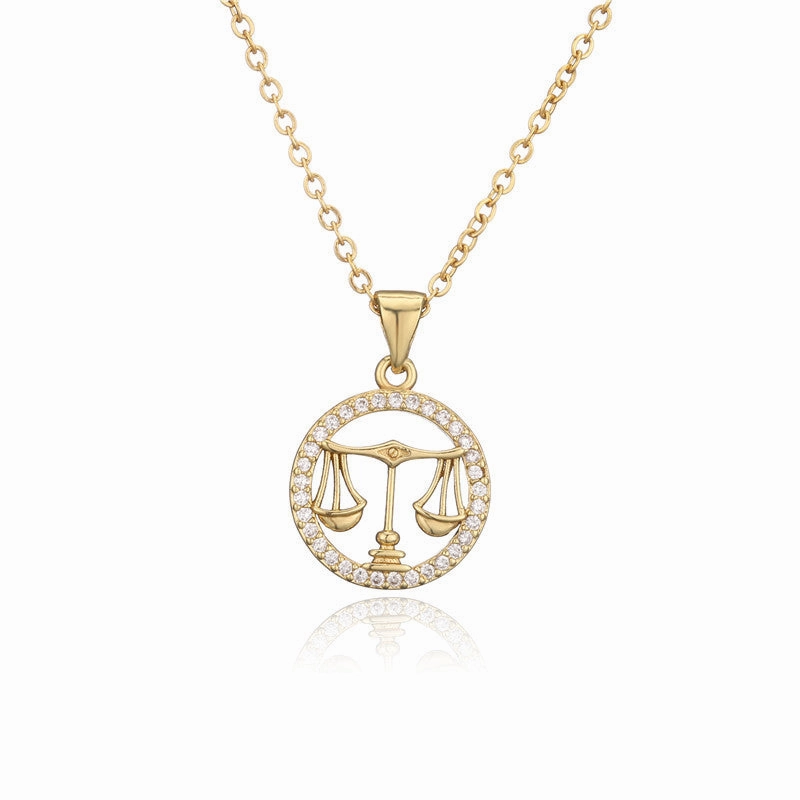 Wholesale Zodiac Copper Necklaces