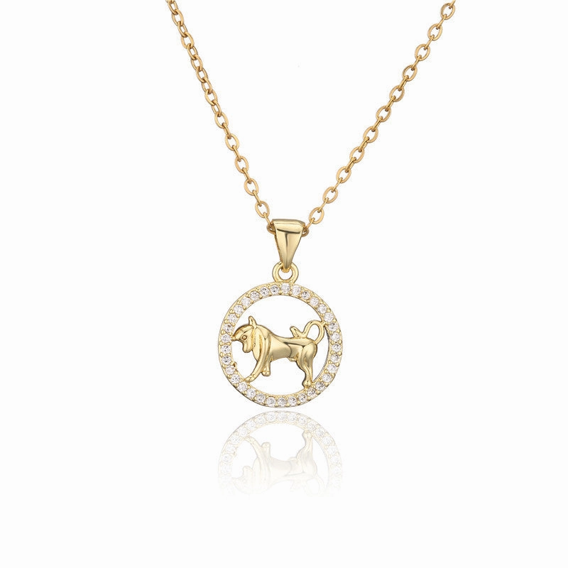Wholesale Zodiac Copper Necklaces