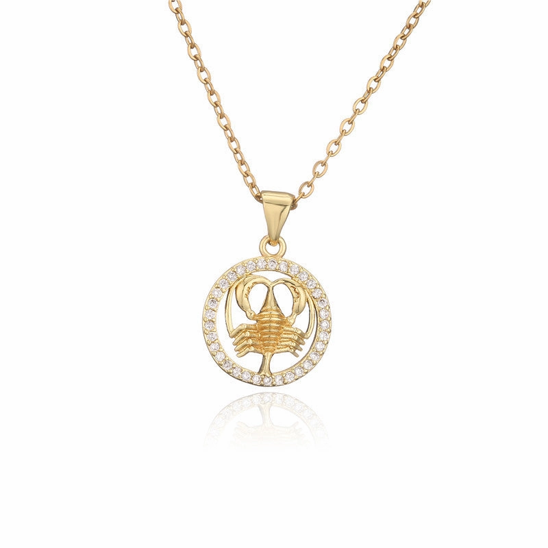 Wholesale Zodiac Copper Necklaces