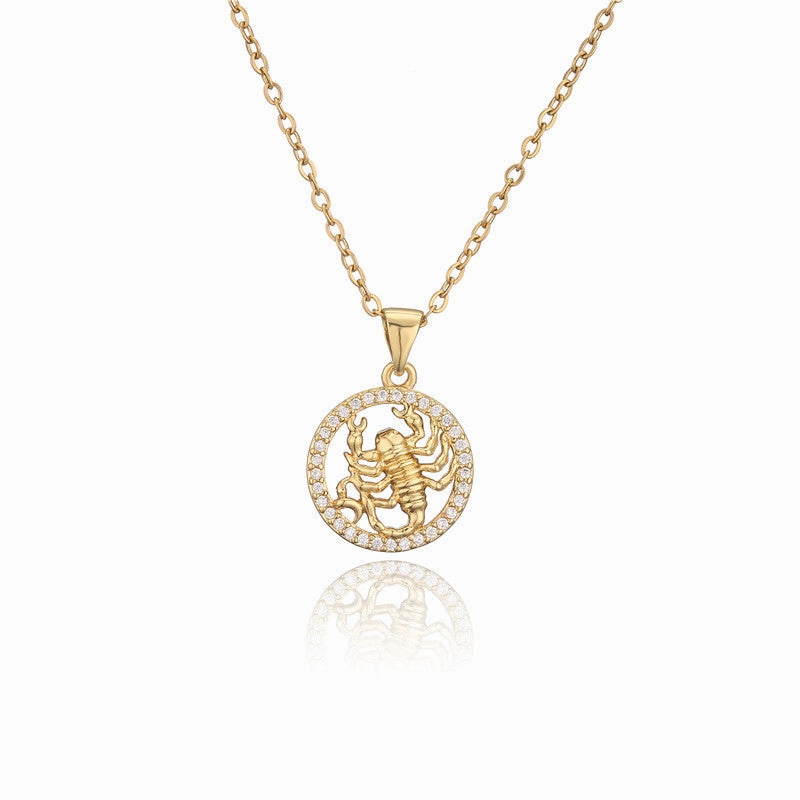 Wholesale Zodiac Copper Necklaces